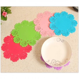 image of Ready stock Tea Coffee Cup Mat Mug Bowl Insulation Pad Coaster