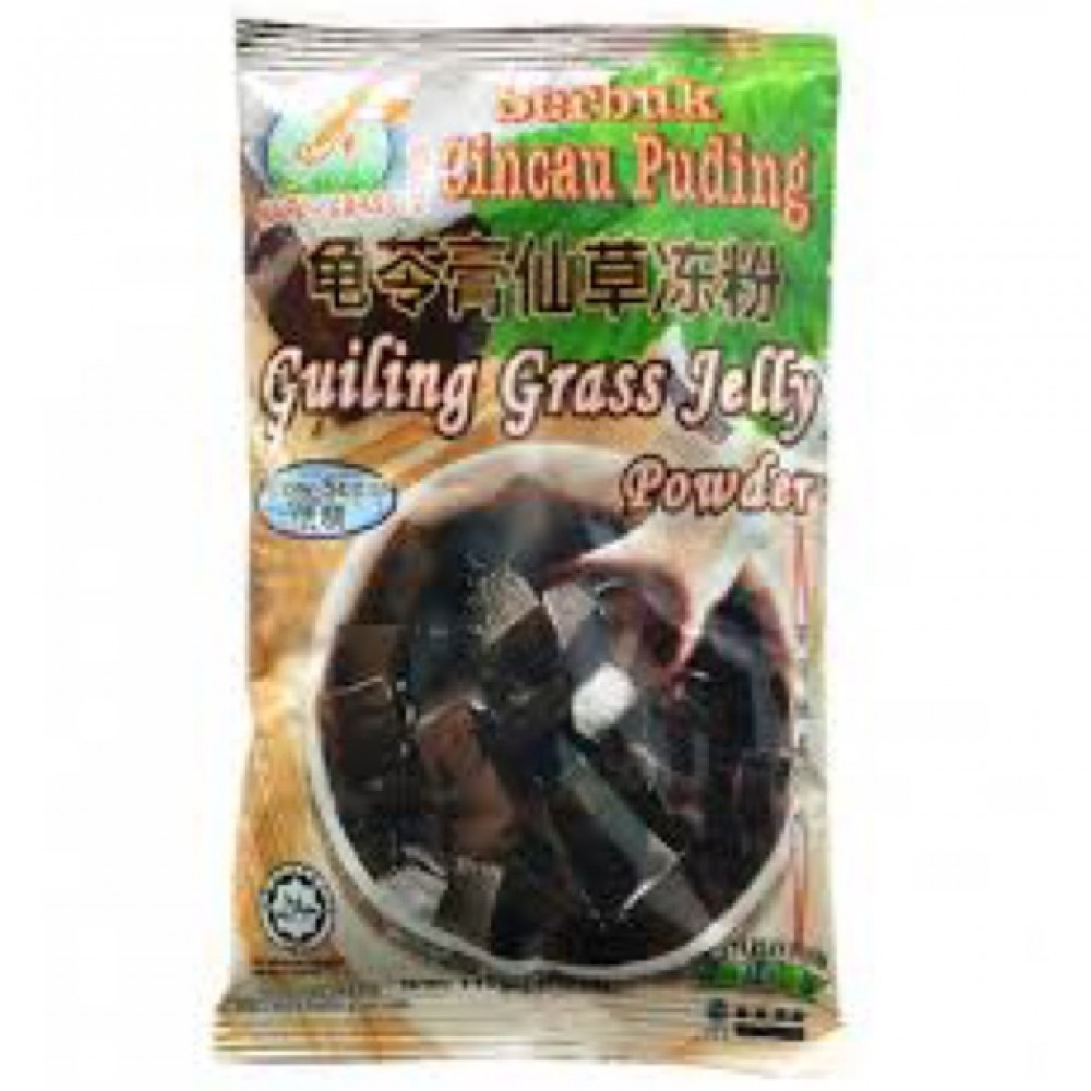 HAPPY GRASS GUILING GRASS JELLY POWDER (low sugar)110g 快乐草龟苓膏仙草冻粉 HAPPY GRASS GUILING GRASS JELLY POWDER (low sugar)110g 快乐草龟苓膏仙草冻粉