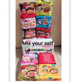 image of Wholesale 1 ctn(can mix any flavour) samyang multi hot chicken ramen (halal)