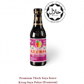 image of Apple brand premium think soya sauce /Epal Kicap soya pekat 800gm