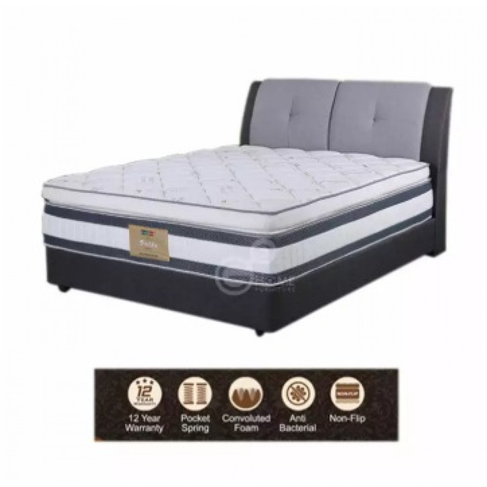 Ortho Comfort 15" Bamboo Yarn Spring Mattress Ortho Comfort 15" Bamboo Yarn Spring Mattress