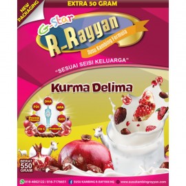 image of G-Star R-Rayyan Susu Kambing Formula Perisa Kurma Delima Sesuai Seisi Keluarga