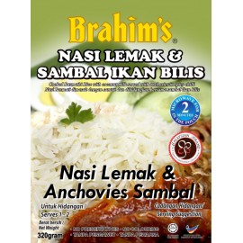 image of Brahim's Nasi Lemak & Sambal Ikan Bilis 250g Brahim Brahims