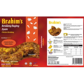 image of Brahim's Rendang Daging Ayam 180g Brahim Brahims MRTE