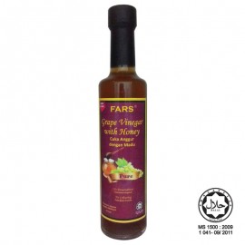 image of FARS Grape Vinegar With Honey / Cuka Anggur dengan Madu 375ml