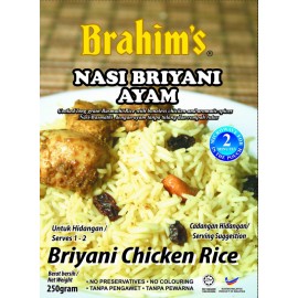 image of Brahim's Nasi Briyani Kambing 250g Brahim Brahims Mutton Rice Travel Food
