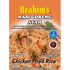 image of Brahim's Nasi Goreng Ayam 250g Brahim Brahims Chicken Fried Rice Travel Food