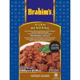image of Brahim's Kuah Rendang 180g BCS Brahim Brahims Instant Sauce Rempah Segera