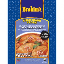 image of Brahim's Kuah Asam Pedas 180g BCS Brahim Brahims Instant Sauce Rempah Segera