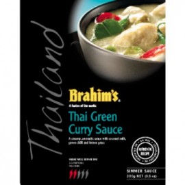 image of Brahim's Kuah Kari Hijau Thai Green Curry 300g BSS Brahim Brahims Simmer Sauces