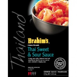 image of Brahim's Thai Sweet & Sour Sauce Kuah Masam Manis 300g BSS Brahim Brahims Simmer