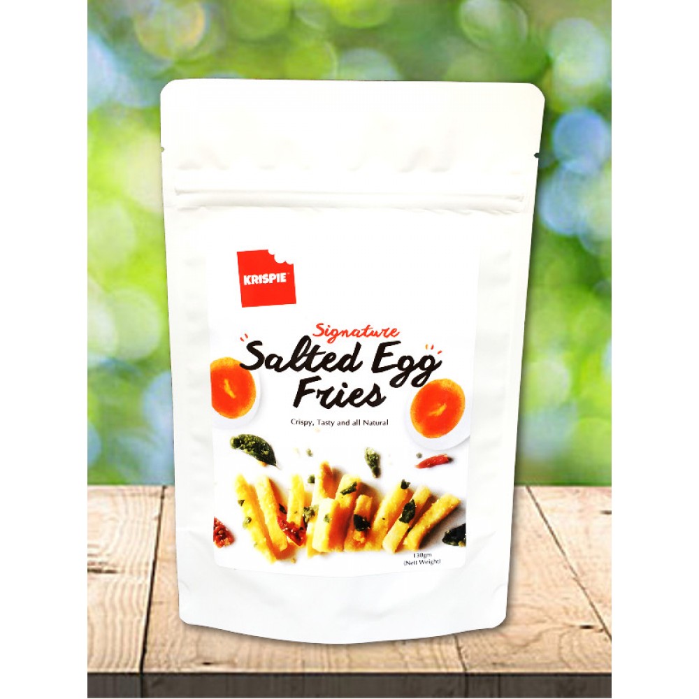 Signature Salted Egg Fries (130Gram) Signature Salted Egg Fries (130Gram)