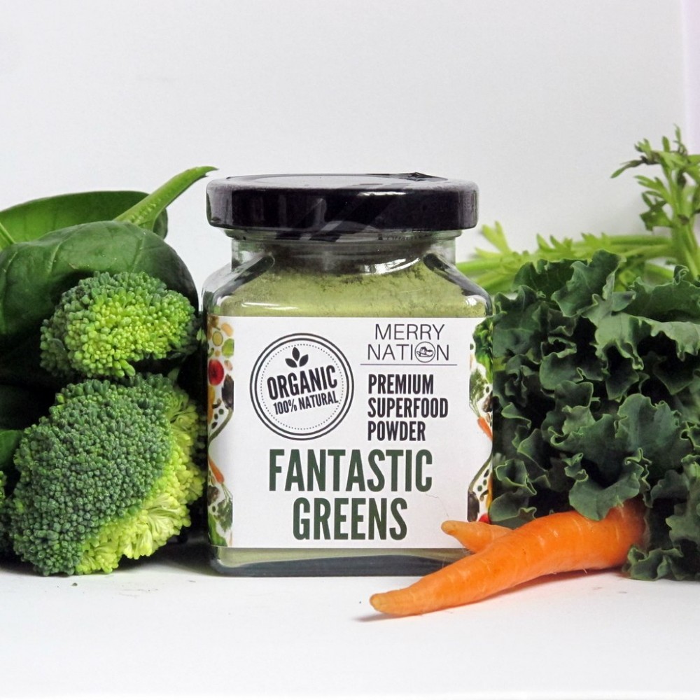 Organic Fantastic Green Powder (100 Gram) Organic Fantastic Green Powder (100 Gram)