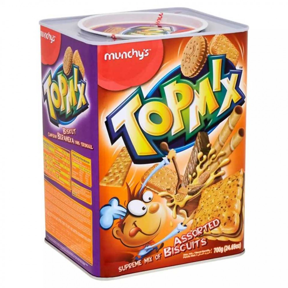 Munchy's Assorted Topmix Cans 700G Munchy's Assorted Topmix Cans 700G