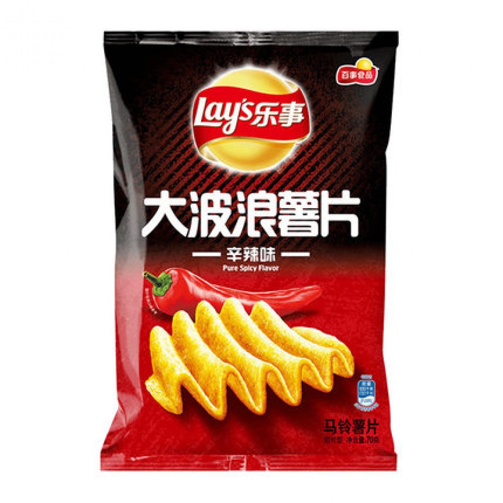 Magstore - Lay's 乐事大波浪薯片辛辣味 Magstore - Lay's 乐事大波浪薯片辛辣味