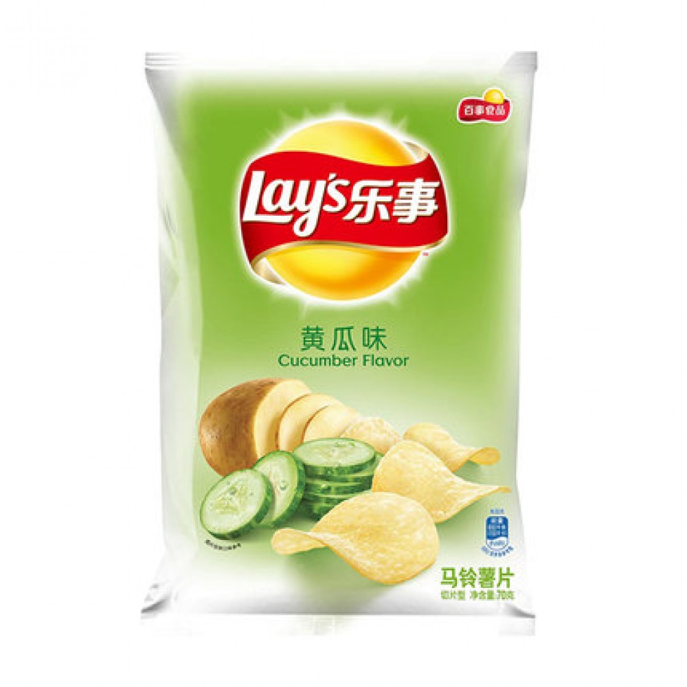 Magstore - Lay's 乐事马铃薯片黄瓜味 Magstore - Lay's 乐事马铃薯片黄瓜味