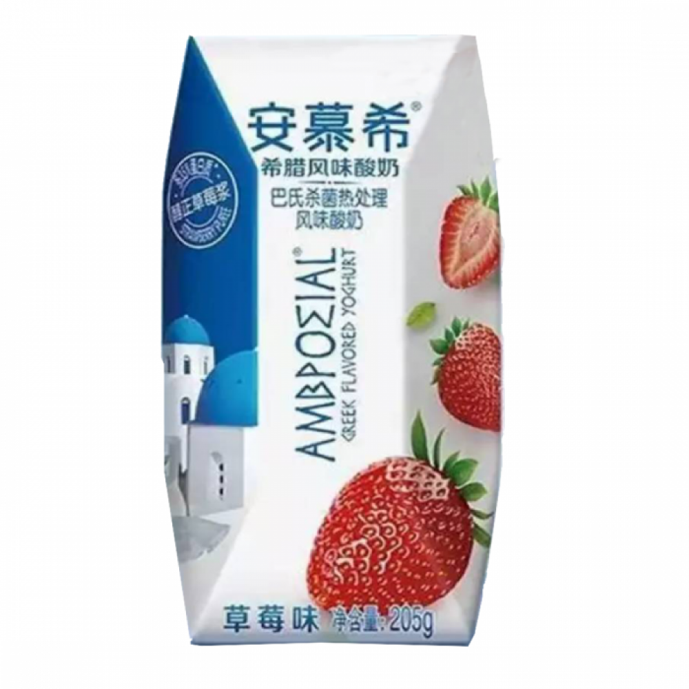 Magstore - 安慕希希腊风味酸奶(草莓味) 205g x 1 Magstore - 安慕希希腊风味酸奶(草莓味) 205g x 1