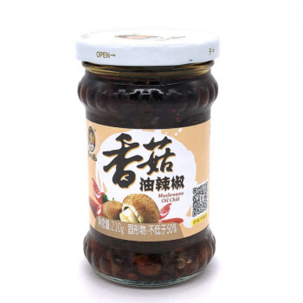 Magstore - 老干妈香菇油辣椒210G Magstore - 老干妈香菇油辣椒210G