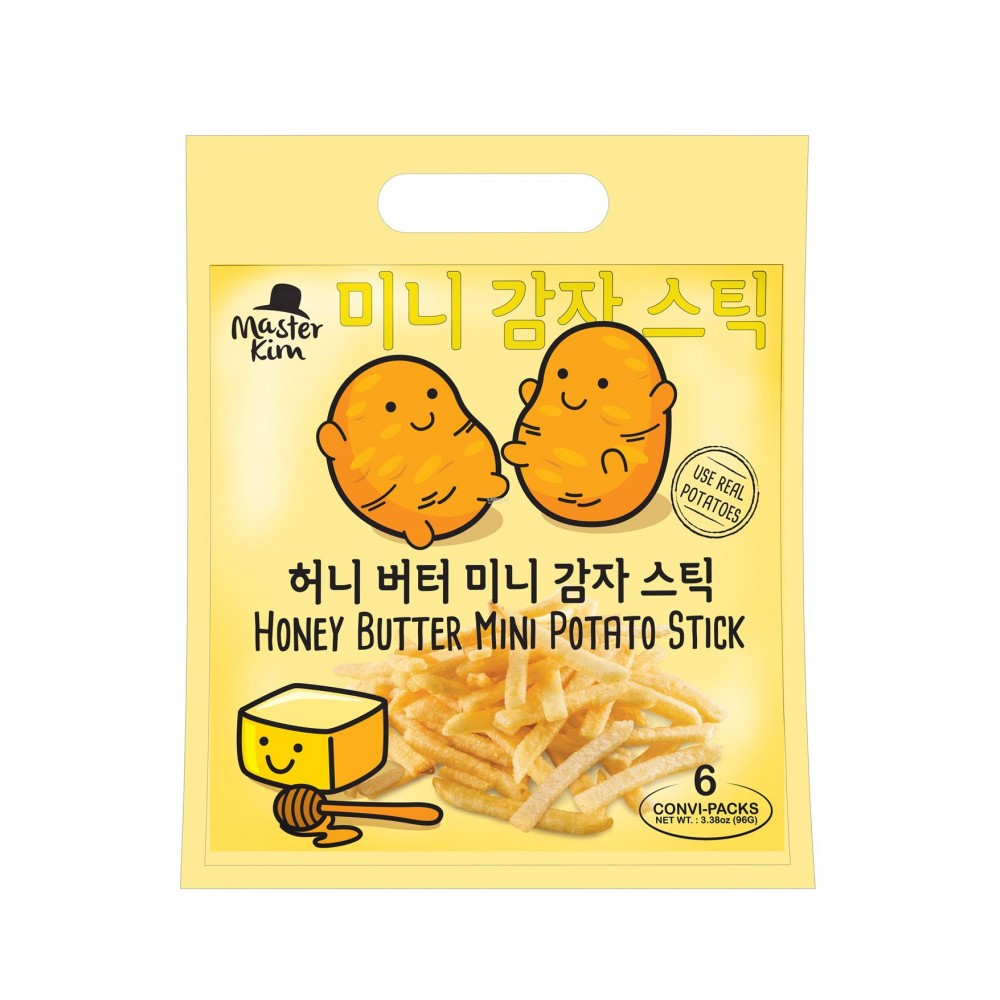 MASTER KIM HONEY BUTTER MINI POTATO STICK 96G MASTER KIM HONEY BUTTER MINI POTATO STICK 96G