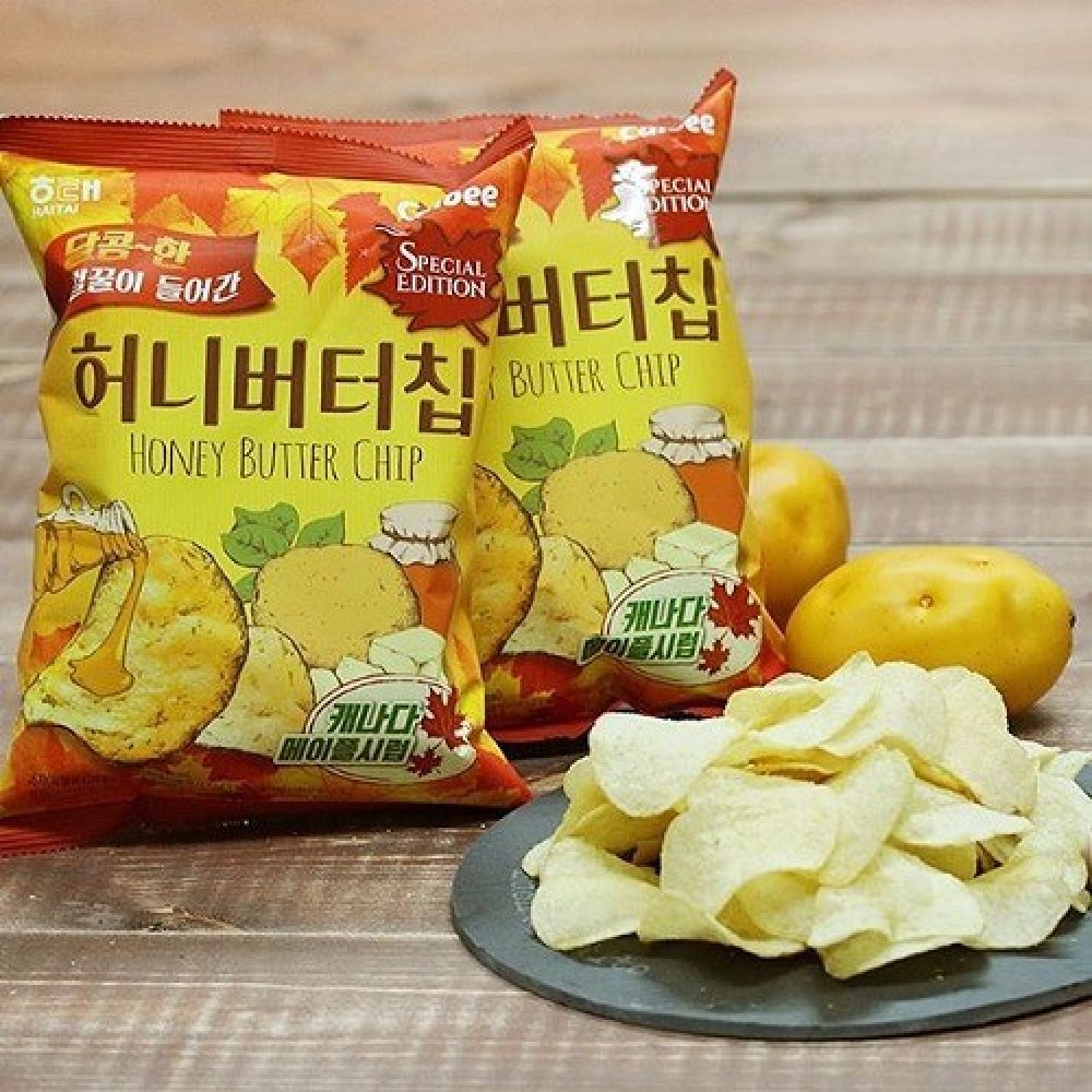 HAITAI HONEY BUTTER CHIP MAPLE SYRUP TASTE 60G HAITAI HONEY BUTTER CHIP MAPLE SYRUP TASTE 60G