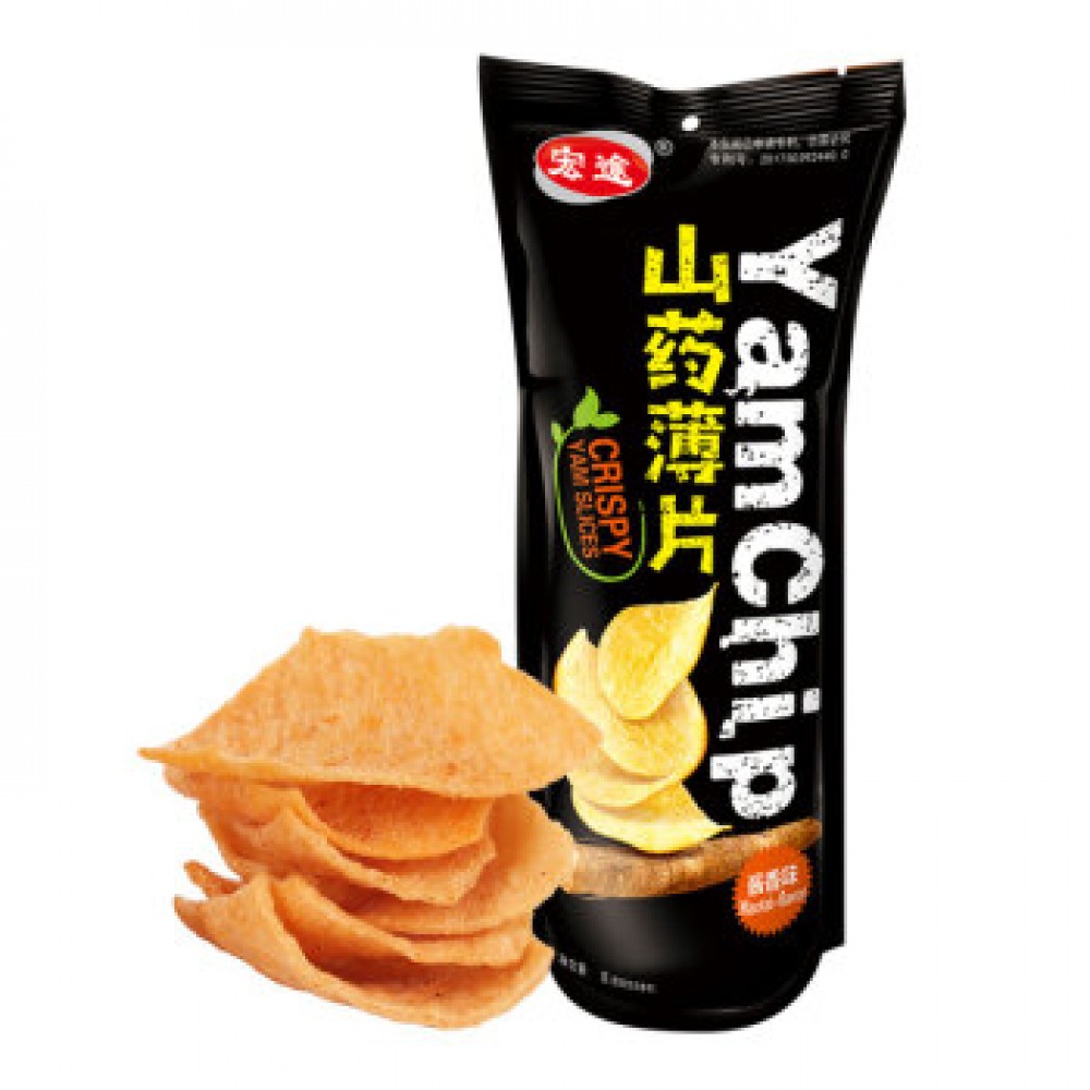宏途山药薄片酱香味90G 宏途山药薄片酱香味90G