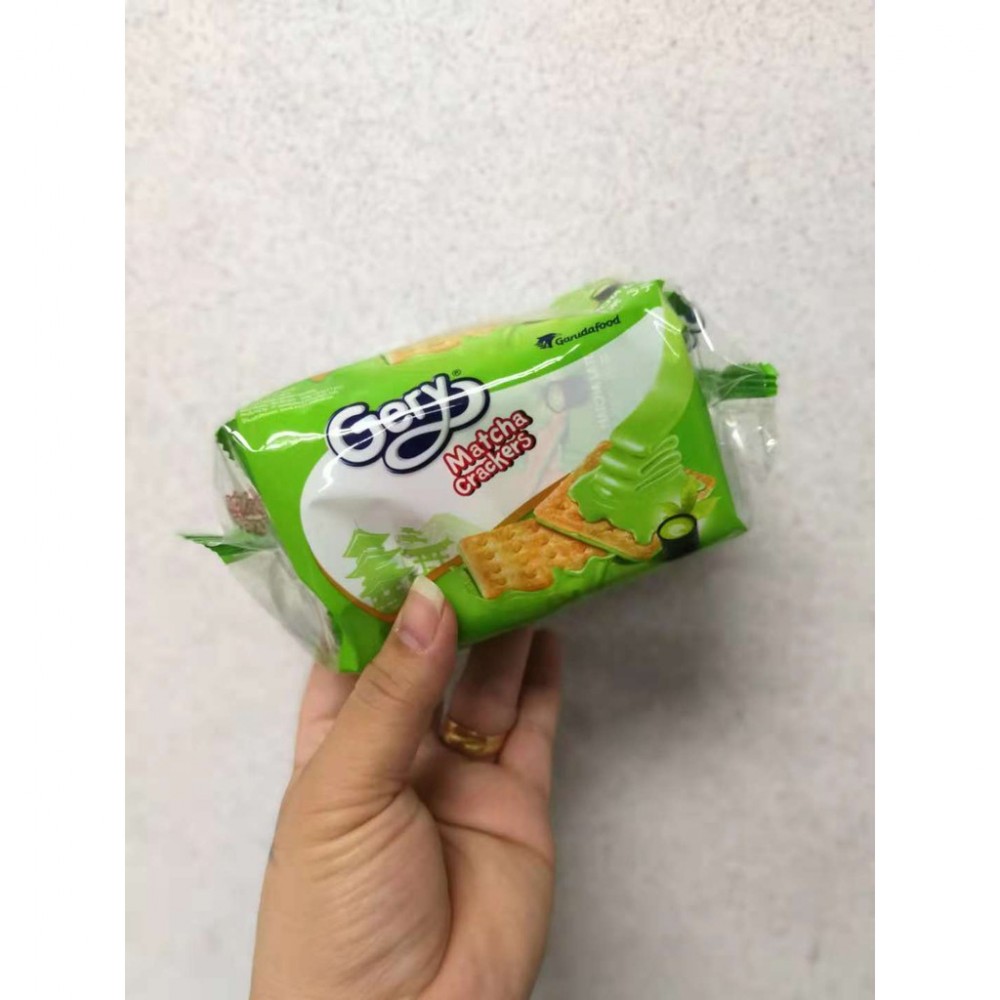 GERY MATCHA CRACKER 100G GERY MATCHA CRACKER 100G