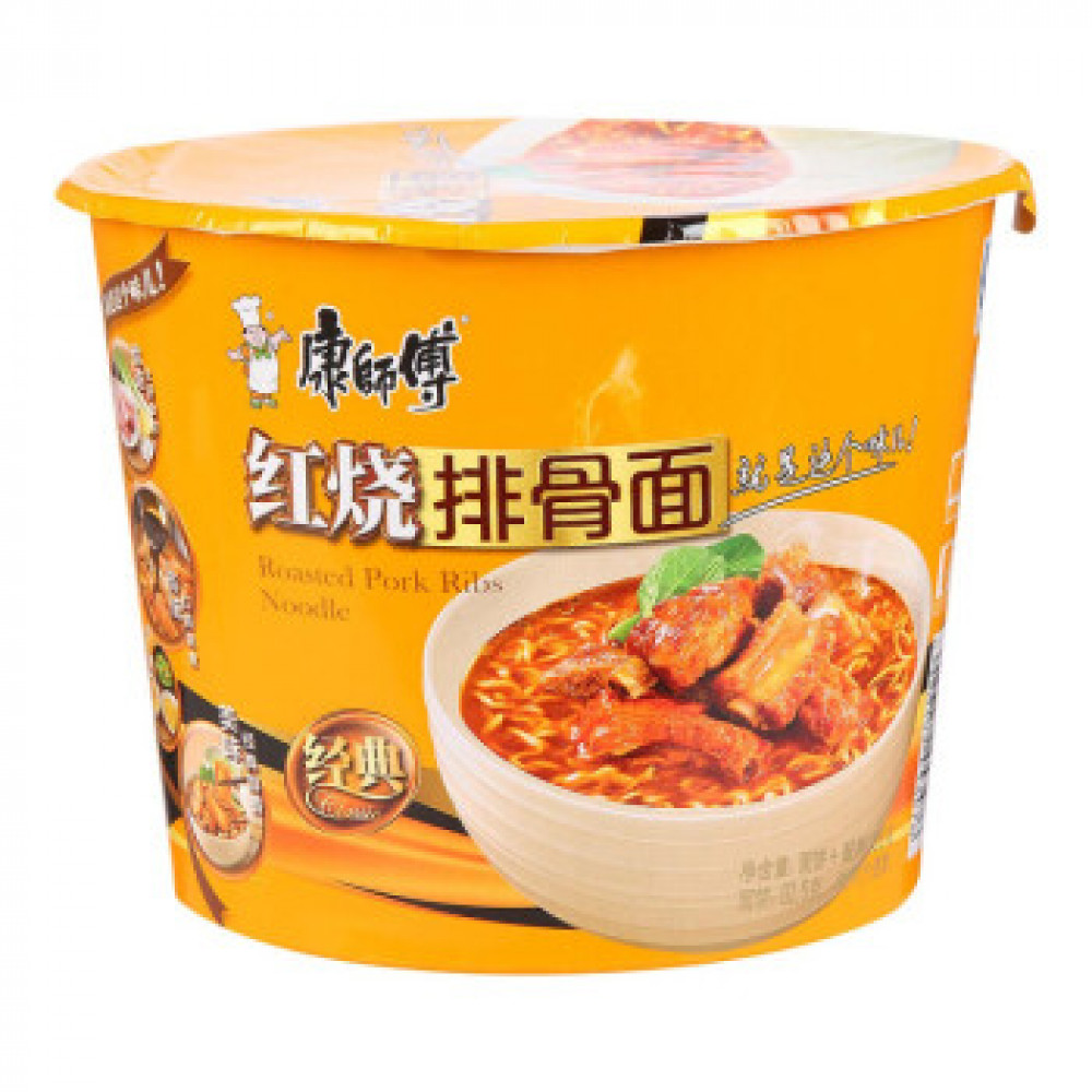 MASTER KANG康师傅桶面红烧排骨105G MASTER KANG康师傅桶面红烧排骨105G
