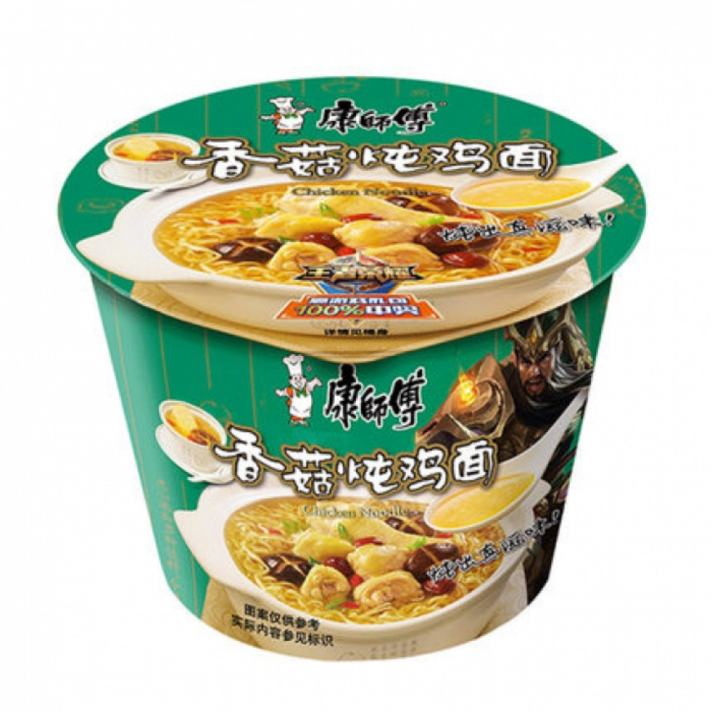 MASTER KANG康师傅香菇炖鸡面桶面102g MASTER KANG康师傅香菇炖鸡面桶面102g