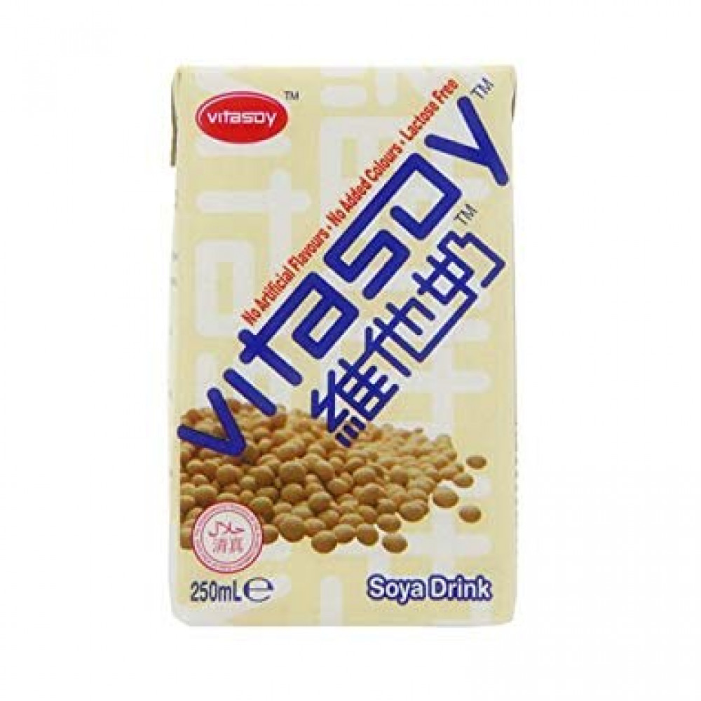 VITASOY SOY BEAN DRINK REGULAR 250ML VITASOY SOY BEAN DRINK REGULAR 250ML