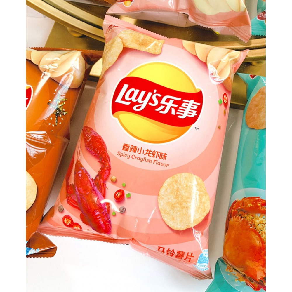 LAY'S乐事香辣小龙虾味70G LAY'S乐事香辣小龙虾味70G