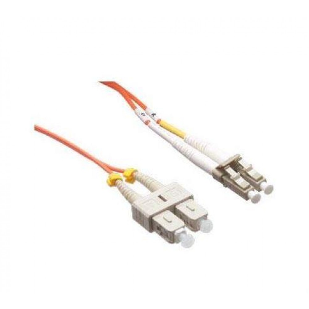 LC-SC 50/125 Multimode Duplex Fiber Patch Cable OM2 3 Meter (S030) LC-SC 50/125 Multimode Duplex Fiber Patch Cable OM2 3 Meter (S030)