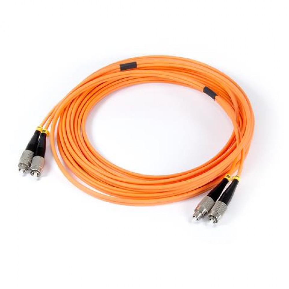FC-FC 62.5/125 Multimode Duplex Fiber Patch Cord 3 Meter (S072) FC-FC 62.5/125 Multimode Duplex Fiber Patch Cord 3 Meter (S072)