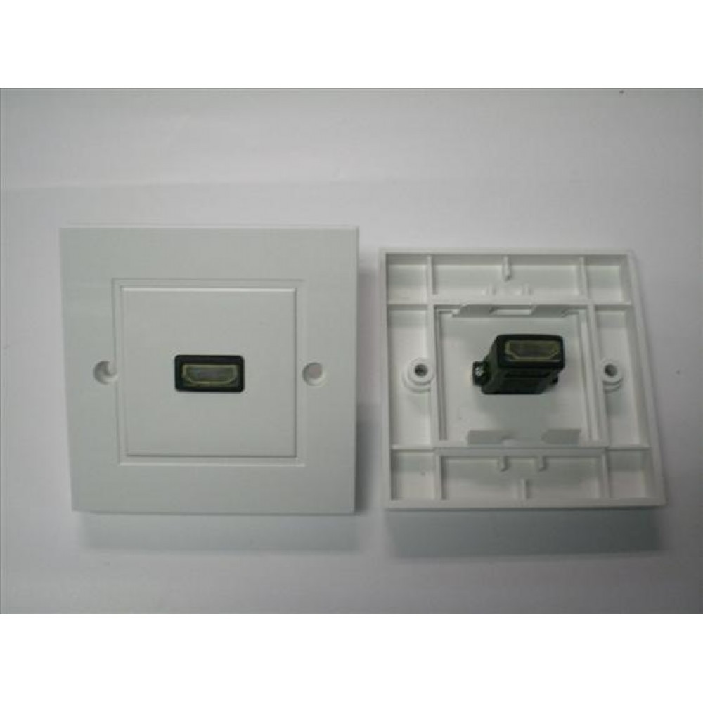 SINGLE HDMI FACE PLATE V1.4 WALL PLATE (S107) SINGLE HDMI FACE PLATE V1.4 WALL PLATE (S107)