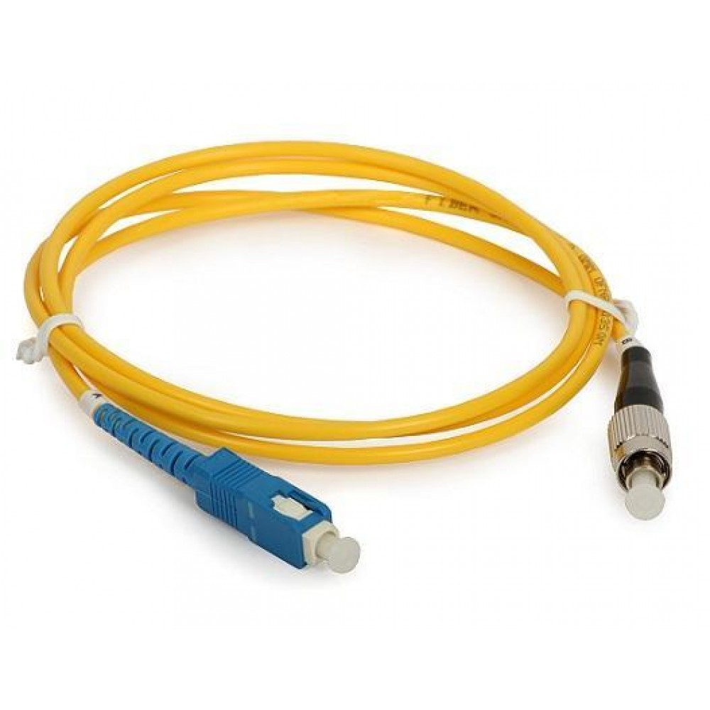 SC-FC Simplex 9/125 Fiber Optic Cable 3 meter (S104) SC-FC Simplex 9/125 Fiber Optic Cable 3 meter (S104)