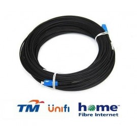 image of Unifi Maxis Modem Fiber Optic Cable Outdoor 150 Meter Black (S120)