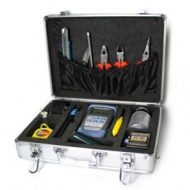 image of Fiber Optic FTTH Tool Kit with FC-6S Fiber Cleaver + 5X Tools (S108)