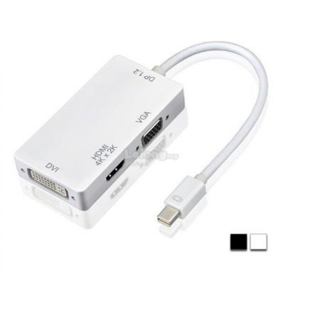 4K UHD Mini DP Display Port Thunderbolt HDMI VGA DVI Converter (S160) 4K UHD Mini DP Display Port Thunderbolt HDMI VGA DVI Converter (S160)