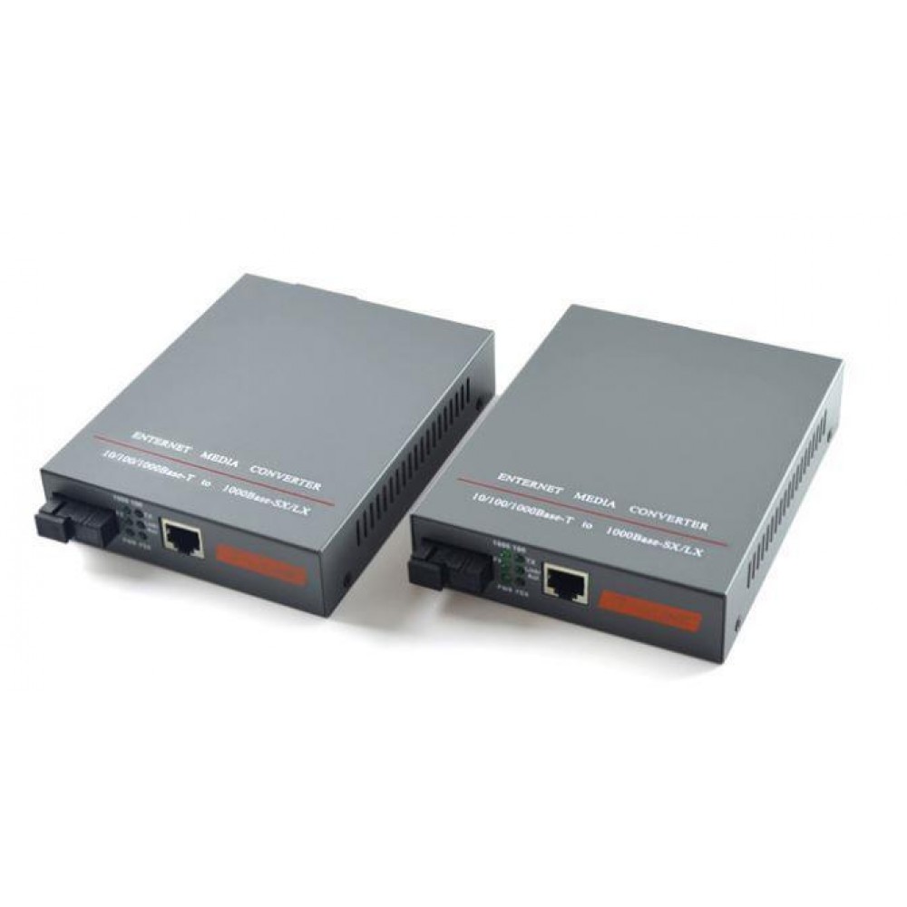 Single Mode Fiber to UTP Gigabit Media Converter Set 220V 20KM (S131) Single Mode Fiber to UTP Gigabit Media Converter Set 220V 20KM (S131)