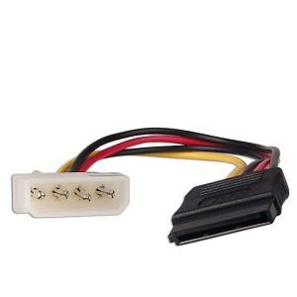 HIGH QUALITY INTERNAL 4 PIN (M) TO SATA POWER CABLE (S187) HIGH QUALITY INTERNAL 4 PIN (M) TO SATA POWER CABLE (S187)