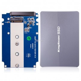 image of Kingshare NGFF M.2 to SATA Converter SSD Aluminium Casing 7mm (S202)
