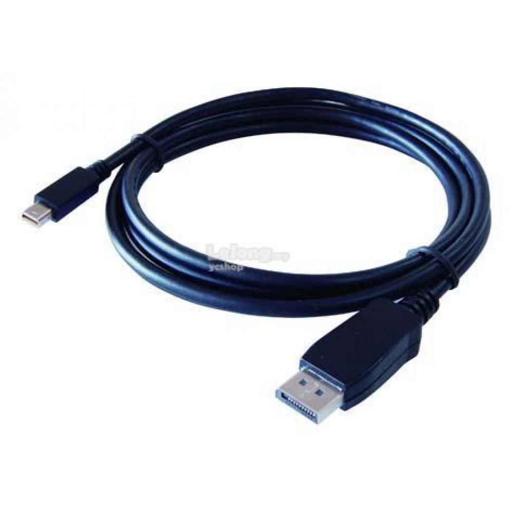 MINI DISPLAY PORT (M) TO DISPLAY PORT (M) CABLE 1.5M (S220) MINI DISPLAY PORT (M) TO DISPLAY PORT (M) CABLE 1.5M (S220)
