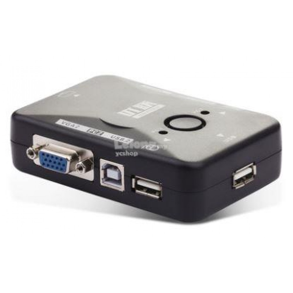 KVM SWITCH 2 PORT USB2.0 MANUAL (S206) KVM SWITCH 2 PORT USB2.0 MANUAL (S206)