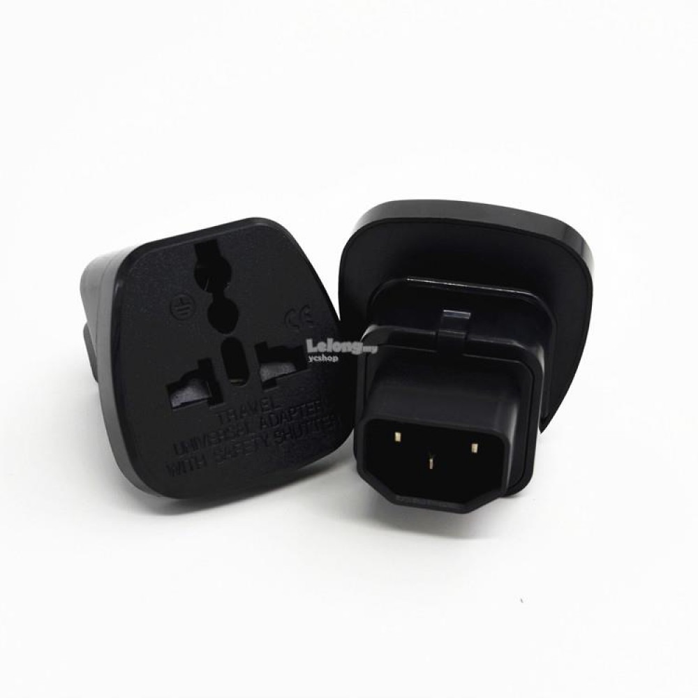 IEC C14 Male to C13 Socket Universal PDU UPS Power Converter (S258) IEC C14 Male to C13 Socket Universal PDU UPS Power Converter (S258)