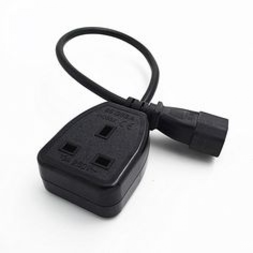 UPS IEC-320-C14 to UK Malaysia 13A Socket Power AC Plug C13 50CM(S241) UPS IEC-320-C14 to UK Malaysia 13A Socket Power AC Plug C13 50CM(S241)