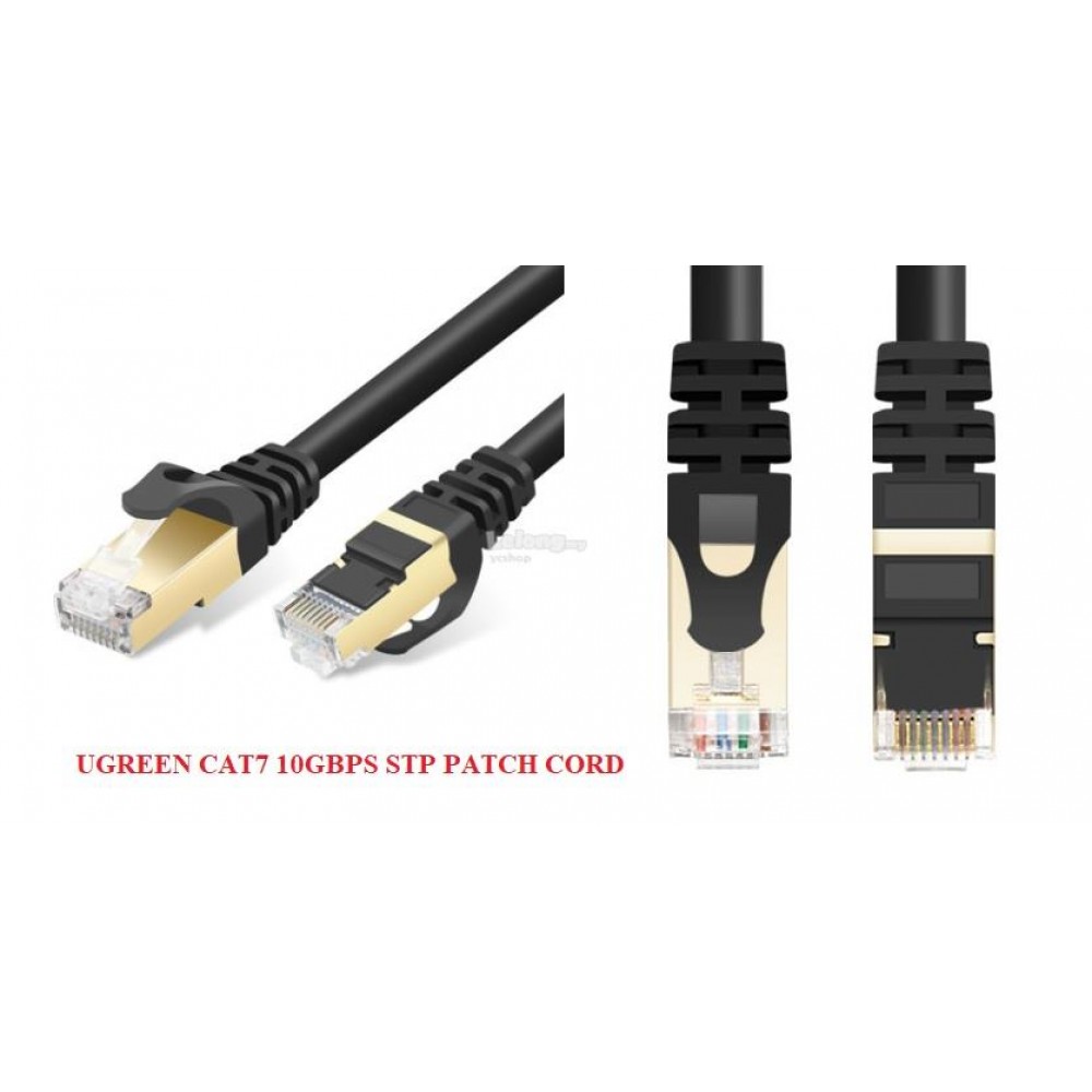 Cat7 10Gbps Cat 7 STP Patch cord LAN Gold plated Full Copp 3M (S249) Cat7 10Gbps Cat 7 STP Patch cord LAN Gold plated Full Copp 3M (S249)