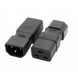 image of IEC C14 Male to C19 Female PDU UPS Power Converter 10A 250V (S266)