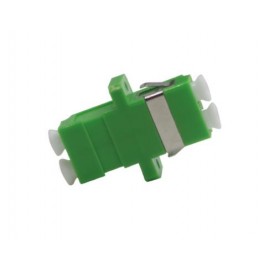 image of LC-LC APC MM Multimode Fiber Optic Joint Duplex Coupler Flange (S290)