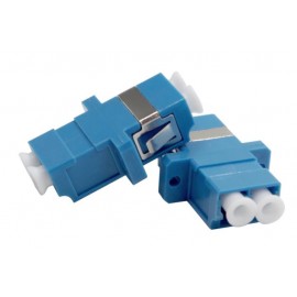 image of LC-LC SM Single mode Fiber Optic Joint Duplex Coupler Flange (S288)