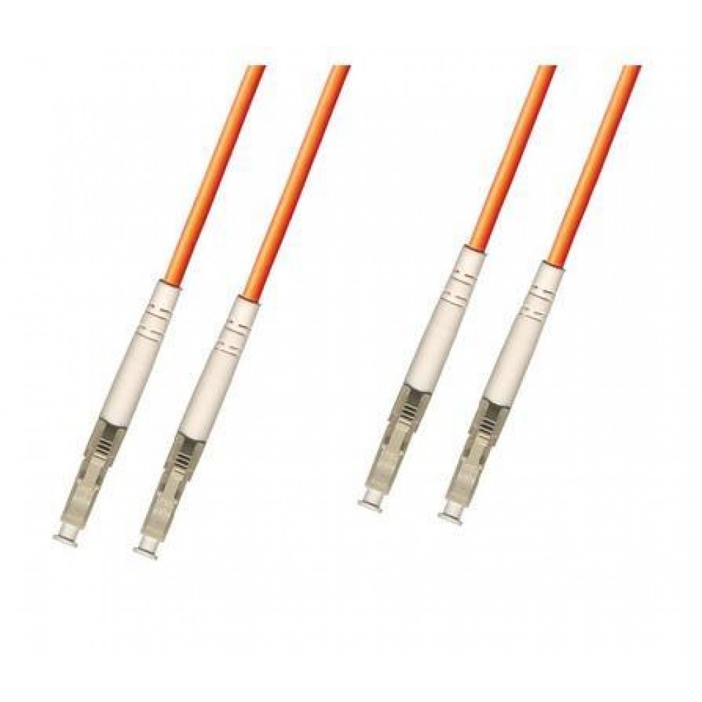 LC-LC 50/125 MM Multimode Duplex Fiber Optic Patch Cable 3 Meter(S293) LC-LC 50/125 MM Multimode Duplex Fiber Optic Patch Cable 3 Meter(S293)