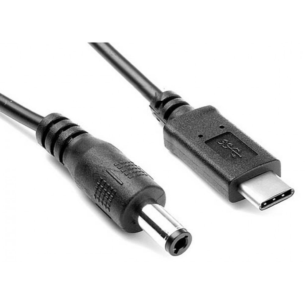 Type C 5V DC Power Cable TypeC Male to 5.5mm 2.1mm Connector (S282) Type C 5V DC Power Cable TypeC Male to 5.5mm 2.1mm Connector (S282)